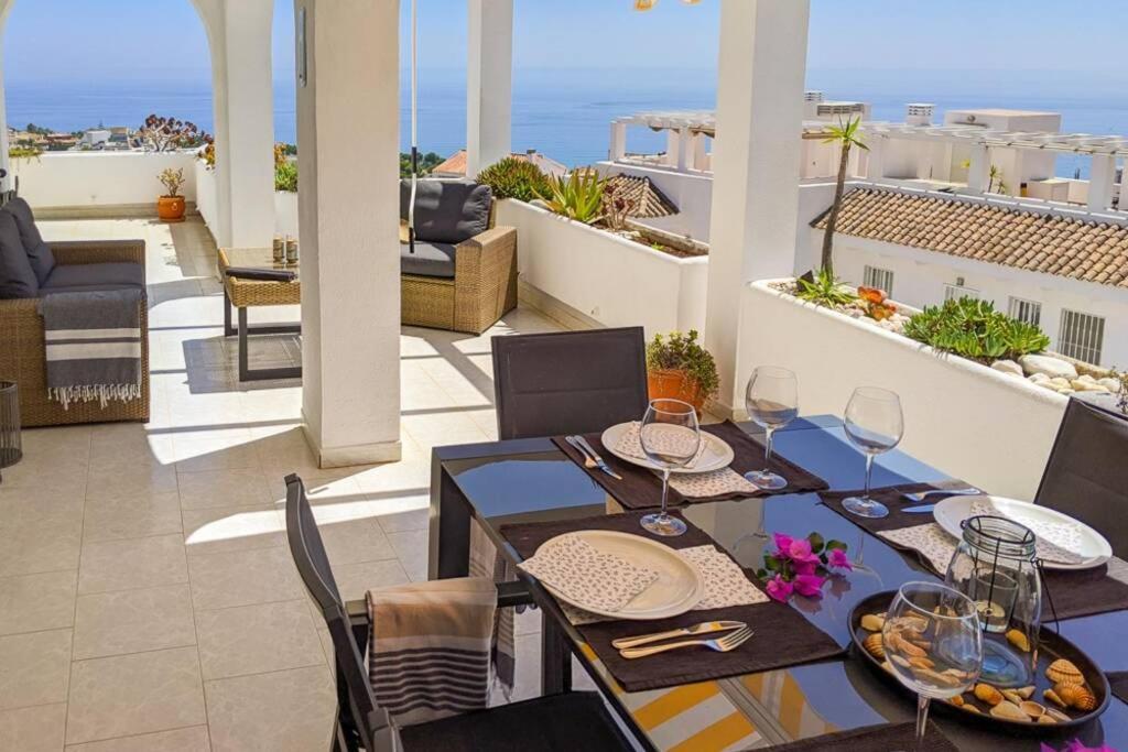 45-Modern Apartment With Ocean Views, Riviera Del Sol, Malaga Sitio de Calahonda Ngoại thất bức ảnh